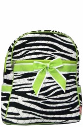 Quilted Backpack-ZBRB2828-LIME